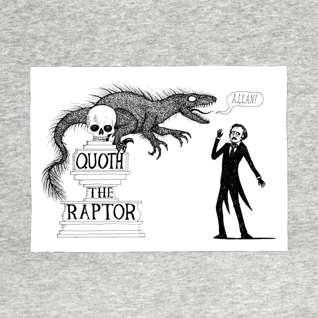 Quoth the Raptor Nevermore by djrbennett